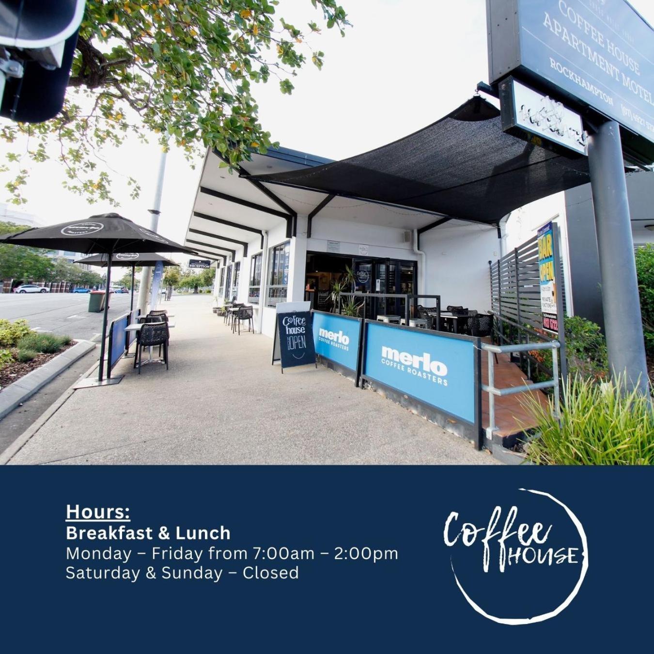 Coffee House Apartment Motel Rockhampton Bagian luar foto